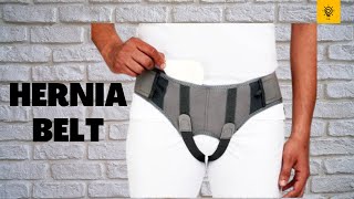 Hernia Belt  Braceability Inguinal Hernia Support Brief  bilateral hernia truss belt for men women [upl. by Anaujait]