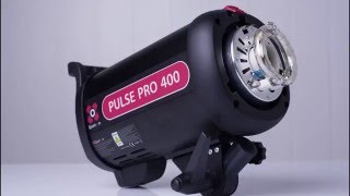 Flash de estudio Quadralite Quantuum PULSE PRO 400 [upl. by Gazzo]