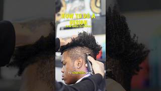 How To Do A Freestyle Design For Beginner Barbers barber [upl. by Ednargel]