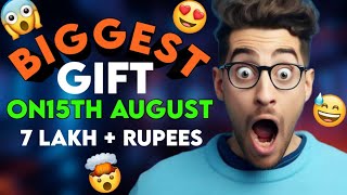 finally the biggest gift reveal 😱 7 lakh rupees  goddangeryt3930 [upl. by Therese643]