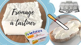 Recette du fromage frais inspirée du Kiri et St Morêt avec la yaoutière multidelices de seb [upl. by Eniamrehc929]