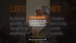 Life is Short  APJ abdul Kalam motivational qoutes [upl. by Rebe270]