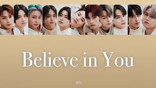 JO1  Believe in You 【パート割  ENG  ROM】 [upl. by Canon]