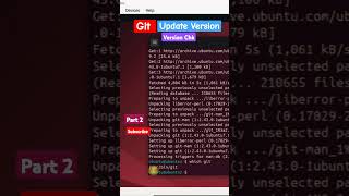 which Git🖥 Install Update Version Check Part2 Command in Ubuntu Git devops jankistechnology [upl. by Weasner874]