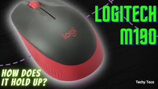 How does the Logitech M190 hold up  Budget Wireless Mouse M190 Review  Techy Taca [upl. by Buchbinder]