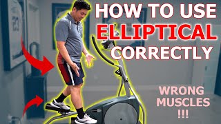 Youre Using the Elliptical WRONG  Physical Therapist Explains [upl. by Nyrol]