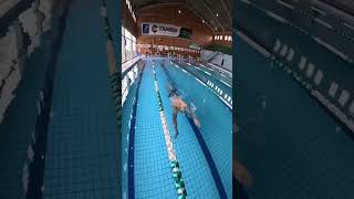 Freestyle swimming smoothly🏊🏻‍♀️ swimming explore sports [upl. by Prud728]