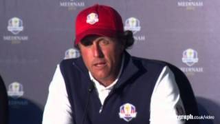 Ryder Cup 2012 US reflect on opening day lead [upl. by Marylin194]