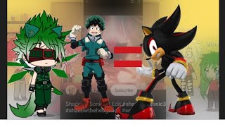 MHA react to deku as shadow [upl. by Benjamen]