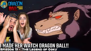 GOKU WREAKS HAVOC IN HIS OOZARU FORM Girlfriends Reaction Original DB Episode 13 [upl. by Lek]