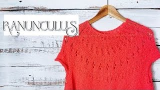 Ranunculus sweater [upl. by Ainosal]