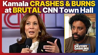 Kamala CRASHES amp BURNS During BRUTAL CNN Town Hall [upl. by Rehpotsihrc]