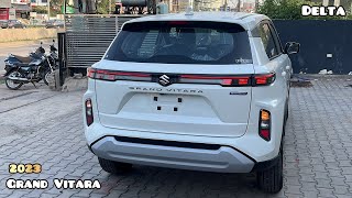 New Maruti Suzuki Grand Vitara 2024 🔥 15L Delta MT  White Colour  Best Car Under Rs 1210L 👌 [upl. by Wernick]