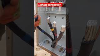 3 phase transformer  185mm cable electricalworks cabletermination cableinstallation [upl. by Ahselyt239]