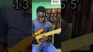 Alhaji K Frimpong’s song “Kyenkyen bi adi m’awu”  highlifemusic bassguitar bassguitarlessons [upl. by Hansen]