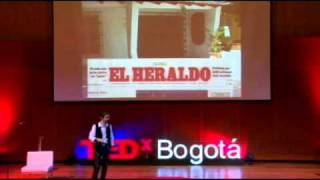 TEDxBogotá  Pablo Arrieta  Corsarios digitales [upl. by Naliorf234]