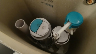 How to Adjust the Flush Water Level on a dual flush Toilet [upl. by Colt]