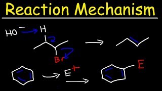 Organic Chemistry  Reaction Mechanisms  Addition Elimination Substitution amp Rearrangement [upl. by Annaul]