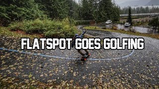 Flatspot Goes Longboard Golfing [upl. by Anilram]