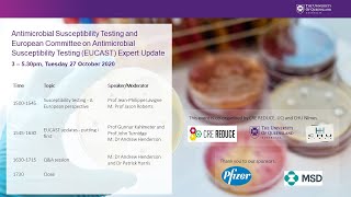 Antimicrobial Susceptibility Testing and EUCAST Expert Update  Prof Jean Philippe Lavigne [upl. by Keg]