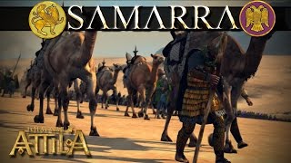 Total War Attila Historical Battle  Samarra  Legendary Difficulty [upl. by Mehta76]