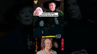 Maggie Smith Minerva McGonagall faleceu aos 89 anos em Londres shorts curiosidades maggiesmith [upl. by Tija]