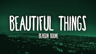 Benson Boone  Beautiful Things Lyrics [upl. by Cosetta]