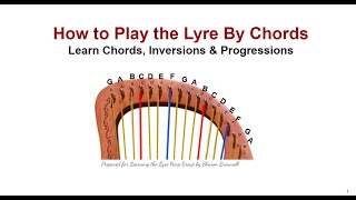 How To Play Lyre By Chords Inversion amp Progression Lyre Tutorial [upl. by Ayaj]