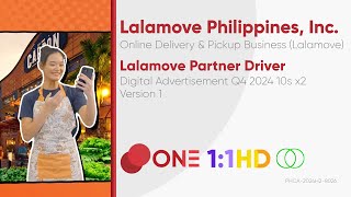 Lalamove Partner Driver Digital Ad Q4 20242025 10s x2 Philippines Version 1 11HDST [upl. by Mcclenaghan]