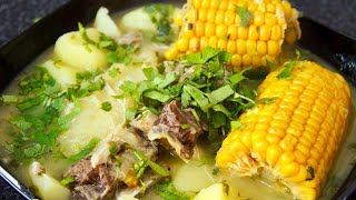 Cómo Hacer Sancocho Colombiano 🌽🥑  Receta Tradicional Paso a Paso [upl. by Whitcomb]