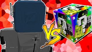 HOMEM do ESPAÇO VS LUCKY BLOCK ESTRANHO MINECRAFT LUCKY BLOCK CHALLENGE [upl. by Pilihp]