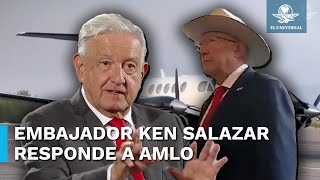 Ken Salazar afirma que quotEl Mayoquot Zambada fue llevado contra su voluntad a EU y “El Chapito” se entr [upl. by Nosneb]