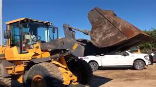 Volvo L70 review and walk around 218 [upl. by Redle]