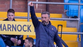 Derek McInnes rates Killie display v Dunfermline among top performances [upl. by Nnylyoj404]