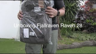 Unboxing Fjällräven Räven 28L [upl. by Gabler460]