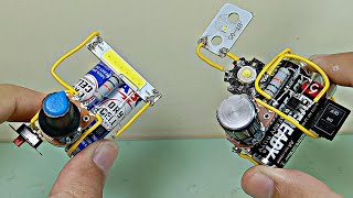 TWO LED DIMMER ELECTRONIC CIRCUITS USING COB LEDS AND HPL LEDS PLUS 20K50K RESISTORS [upl. by Ermentrude]