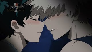 SFW Bakudeku Kiss BTS 5  Ground Beta  Bakugou x Deku  Ft TodoOcha Todoroki x Uraraka YAOI [upl. by Epolulot]