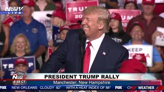 FULL RALLY President Trump in Manchester New Hampshire [upl. by Omor619]