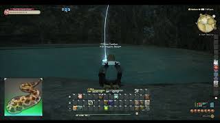 FFXIV No GP Big Fishing 277 Lancetfish [upl. by Essiralc]