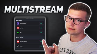 Set up The Best FREE Multi Stream Plugin for OBS Aitum Multistream [upl. by Goodrow]