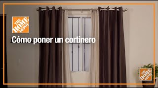 ¿Cómo instalar un cortinero Sigue estos consejos [upl. by Vogel]