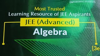 ALGEBRA Book Cengage review and unboxing JEE Advanced 🥰😍🥰🥰 [upl. by Casia283]