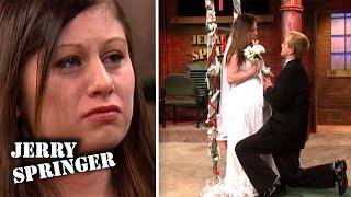 Sister Crashes Wedding  FULL SEGMENT  Jerry Springer [upl. by Nnyled]