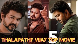 Top 5 indian movie। vijay action Top 5 movie। Thalapathy Vijay top 5 movie। Bollywood movie [upl. by Arekahs]