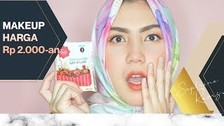 MAKEUP PAKE PRODUK JADUL  HARGA 2000 SEBAGUS ITU [upl. by Sergo]