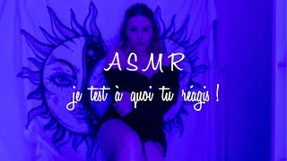 ASMR1  MON PREMIER ASMR chuchot tapping massage lecture [upl. by Zarihs]