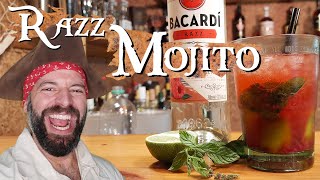 Bacardi Razz Mojito 🍹 Cocktail mit Rezept [upl. by Rramahs956]