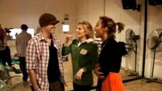 A Diary of The Saturdays T4 Special Rehearsal  Interview 7 of 10 [upl. by Jutta]