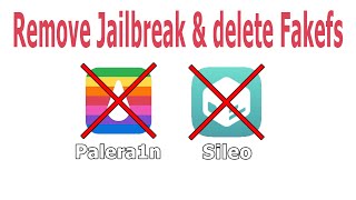 How To Remove Jailbreak UnJailbreak Any iPhone iPad iOS version [upl. by Sidnee99]