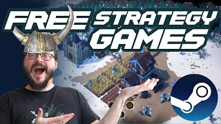 Top 10 Best FREE Strategy Games on Steam [upl. by Eidur570]